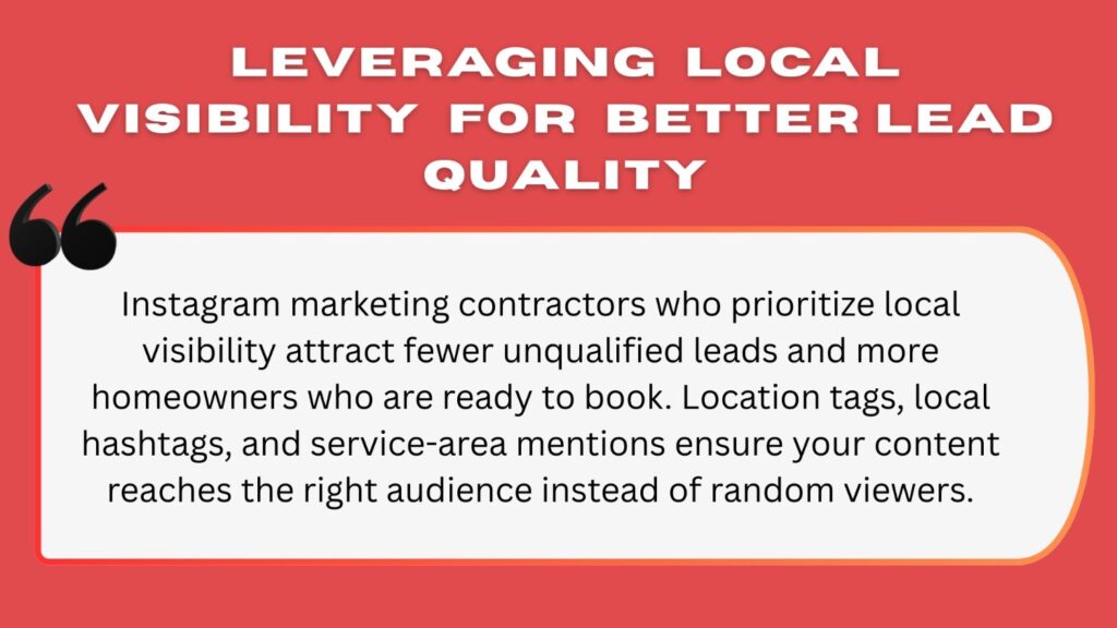 Leveraging Local Visibility for Better Lead Quality